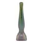 Fulper 1917-27 Art Pottery Wisteria And Green Flambe Ceramic Bud Vase 457