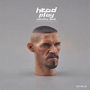 1/6 Male Uri·Boyka Boxer Head Sculpt Carved For 12''Action Figure Body Toys - Picture 1 of 6
