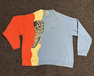 Defective Garments Custom Nike Vintage Sweatshirt XL 100% Authentic - Picture 1 of 2