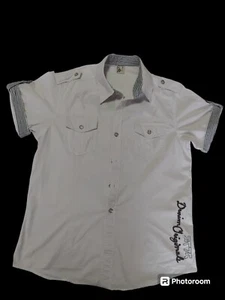 Stone River camicia uomo manica corta bianca slim - Foto 1 di 3