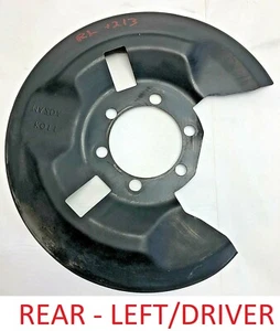 2014 MAZDA 6 GRAND TOURING Rear Brake Backing Plate Dust Shield Passenger Right - Picture 1 of 12