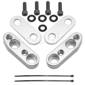 Adjustable Handlebar Risers Adapter Silver for Honda Goldwing 1800 GL1800 01-17 - Bild 1 von 9