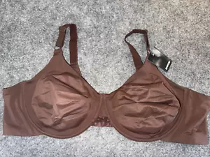 Avenue Body 52D Back Smoother Unlined Bra Brown Underwire - Picture 1 of 4
