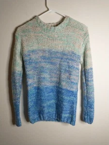 Forever 21 Colorful Open Knit Sweater Size Small - Picture 1 of 8
