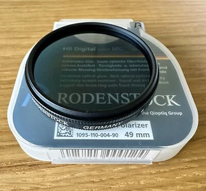 Rodenstock 49mm HR Digital Super MC Circular Polarising Filter - Picture 1 of 3