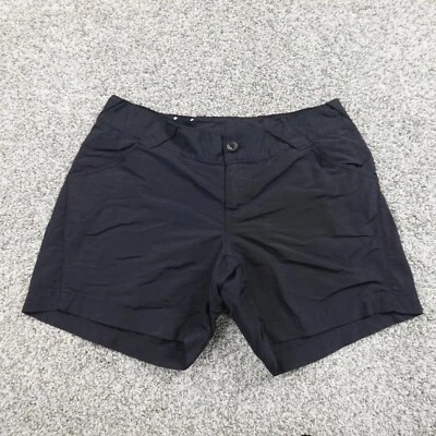 Pantalones Cortos Columbia Para Mujer Medianos Negros PFG Exterior Pesca Senderismo Elastizados Exterior Foto 1 de 4