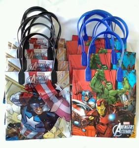 12 pcs Marvel Avengers Goody Gift Loot Bag Child's Birthday Party Favors Supply - Picture 1 of 11