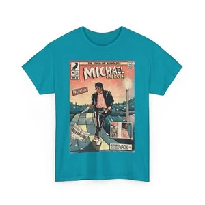 Michael Jackson Billie Jean Fitted T shirt Unisex Heavy Cotton Tee - Picture 1 of 5
