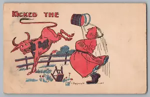 Kicked the Bucket Postcard - Picture 1 of 2