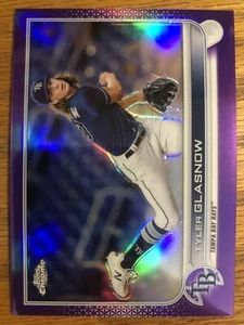 2022 Topps Chrome TYLER GLASNOW #152 - Purple Refractor /250 - A352 - Picture 1 of 2