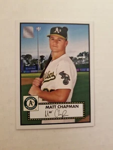 2021 Topps 70th VIP Celebration Platinum Anniversary Matt Chapman #32 "LIMITED" - Bild 1 von 2