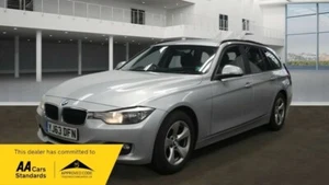 2014 BMW 320D EFFICIENT DYNAMICS AUTO ESTATE * NAV * LEATHER * £35 Tax * 2 KeyS - Picture 1 of 17