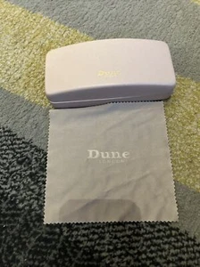 Dune Blush / Pink Colour Glasses Case New With Cloth Sunglasses Case - Picture 1 of 3