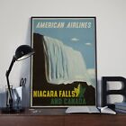 Vintage Niagara Falls & Canada Tourism Holiday Travel Poster Print Picture A3 A4