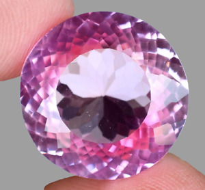 Natural 25.20 Ct Pinkish Padparadscha Sapphire Certified Treated Loose Gemstone