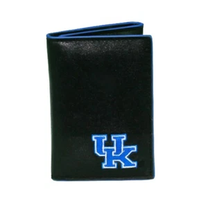 6608 Kentucky Wildcats Herren Leder dreifach faltbare Geldbörse von Sandol - Bild 1 von 2