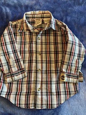Camisa a Cuadros Tlmberland Niños Talla 24 Meses Envío Gratis EE. UU. Foto 1 de 4