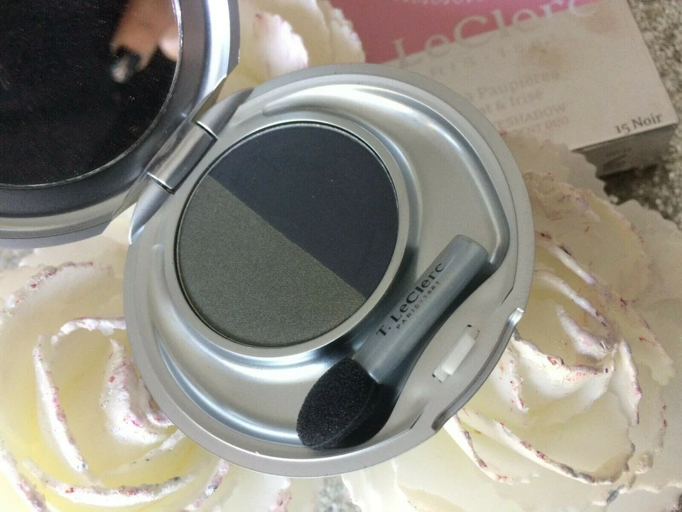 T LECLERC Augen Duo -schatten Augenlider Matt & Irisierend 15 Schwarz Wert - Bild 1 von 1