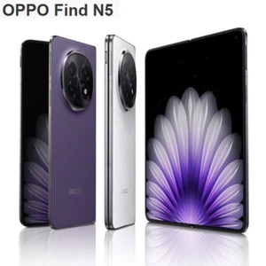 OPPO Find N5 5G Folding Screen Phone Snapdragon 8 Elite NFC 50MP IPX8 Waterproof - Afbeelding 1 van 24