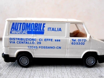 PRALINE' 1/87 HO FANTASTICO "FIAT DUCATO AUTOMOBILE MINIATURA" OTTIME CONDIZIONI - Immagine 1 di 4