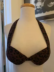 Top Victoria's Secret stampa con animali taglia 32B nuovi senza etichette - Foto 1 di 5