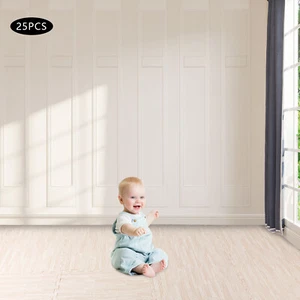 25pc Puzzle Exercise Mat Eva Foam Interlocking Floor Tiles Non-slip Mat Gym  ﻿ - Picture 1 of 14