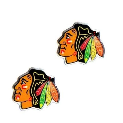 Chicago Blackhawks Team Post Earrings Cover