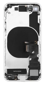 Genuine iPhone 8 - Assembled Back Cover Housing with Parts - Grade A - Silver - Picture 1 of 1
