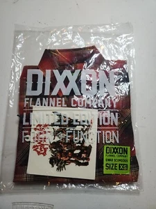 DIXXON FLANNEL CO LIMITED EDITION GWAR SCUMDOGS YOUTH SIZE XS FLANNEL BUTTON UP - Picture 1 of 4