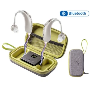Audífono Bluetooth recargable, alta capacidad, resistente a pérdidas y duradero - Imagen 1 de 29