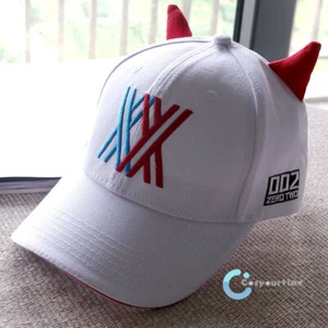 DARLING in the FRANXX Strelizia 02 ZERO TWO Hat Baseball Cap Cosplay Anime Gift - Picture 1 of 7