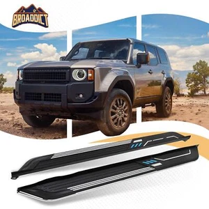 Stainless Running Board fits for Toyota Land Cruiser LC250 Prado J250 2024 2025 - Picture 1 of 22
