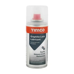 Graphite spray Lock Lubricant - 80ml Timco 237009 - Picture 1 of 5