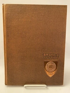 1968 Hastings College Nebraska NE Yearbook Bronco Annual 60’s University VINTAGE - Picture 1 of 12