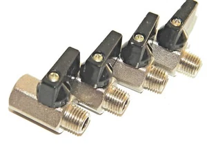 Carpet Cleaning - Wand- Extractor 1/4" Shut-Off Valves - Picture 1 of 3