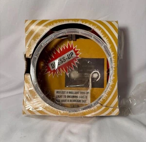 (2) NOS Vintage Headlamp Reflector Rings 5" Headlight SAFE-T-FLECTOR Headlight - Bild 1 von 11