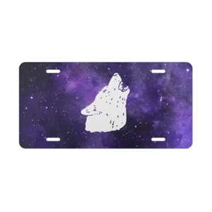 Wolf Vanity License Plate - Picture 1 of 7