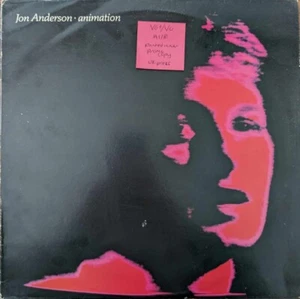 Jon Anderson Animation Vinyl Record VG+/VG POLD5044 1982 1st Press - Picture 1 of 2