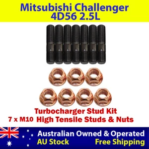 High Tensile Turbo Charger Stud Kit For Mitsubishi Challenger 4D56 2.5L - Picture 1 of 6