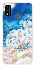 Printed Silicone Case Compatible Huawei Honor 9X Lite Ocean Marble