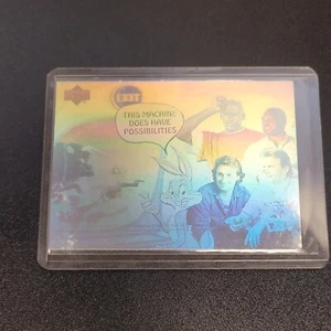 1993 Upper Deck Hologram Looney Tunes Jordan Gretzky Montana Reggie Vtg Hologram - Picture 1 of 4