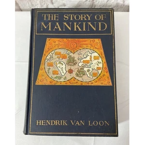 The Story of Mankind Hendrik Van Loon 1921 - Imagen 1 de 9