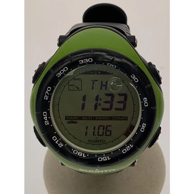 SUUNTO VECTOR LIME GREEN Watch Digital Rubber GRN BLK - Image 1 of 4