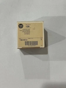 ALLEN BRADLEY 198-MS12 PUSHBUTTON STOP *NEW IN BOX* - Picture 1 of 1