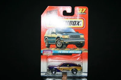 Matchbox 1997 #37 - #MB322 Collect All 10 Series - '70 Boss Mustang - Image 1 of 4