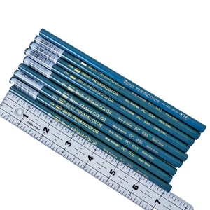 9 Berol Prismacolor dicke Bleikunststifte ~ schiefergrau 936 ~ ungespitzt - Bild 1 von 7