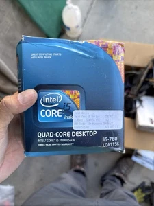 Intel CPU Quad Core i5 760 LGA1156 Gen BX80605I5760 Processor FAN ONLY - Picture 1 of 6