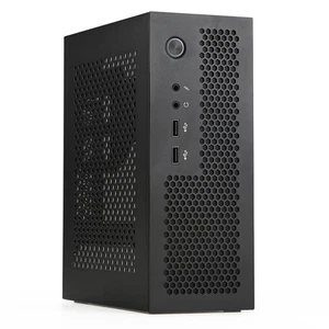 Boîtier d'ordinateur HTPC A09 Mini-ITX-Gaming PC Boîtier de bureau USB2.0-7483 - Photo 1/21