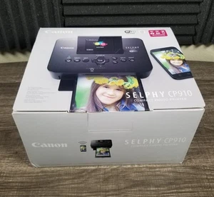 Canon CP910 Selphy Compact Photo Printer - NEW OPEN BOX! - Fast Shipping - Picture 1 of 11