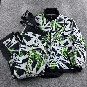 Vintage Arcticwear Arctic Cat Snowmobile Suit Jacket Bibs Mens XL Freezone A-Tex - Picture 1 of 10